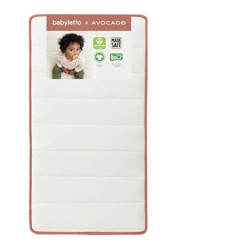 Babyletto x Avocado Organic Crib Mattress GOTS GREENGUARD Gold organic wool