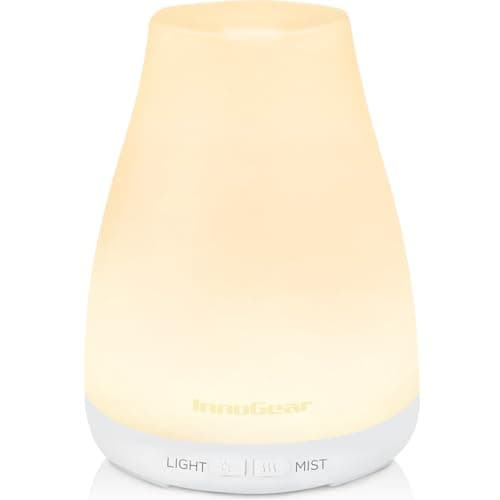 InnoGear Essential Oil Diffuser, Basic White (Ultrasonic)