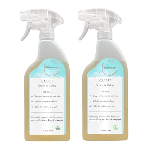 naturally it's clean Carpet Stains & Odors Cleaner, 24 oz 2-Pack