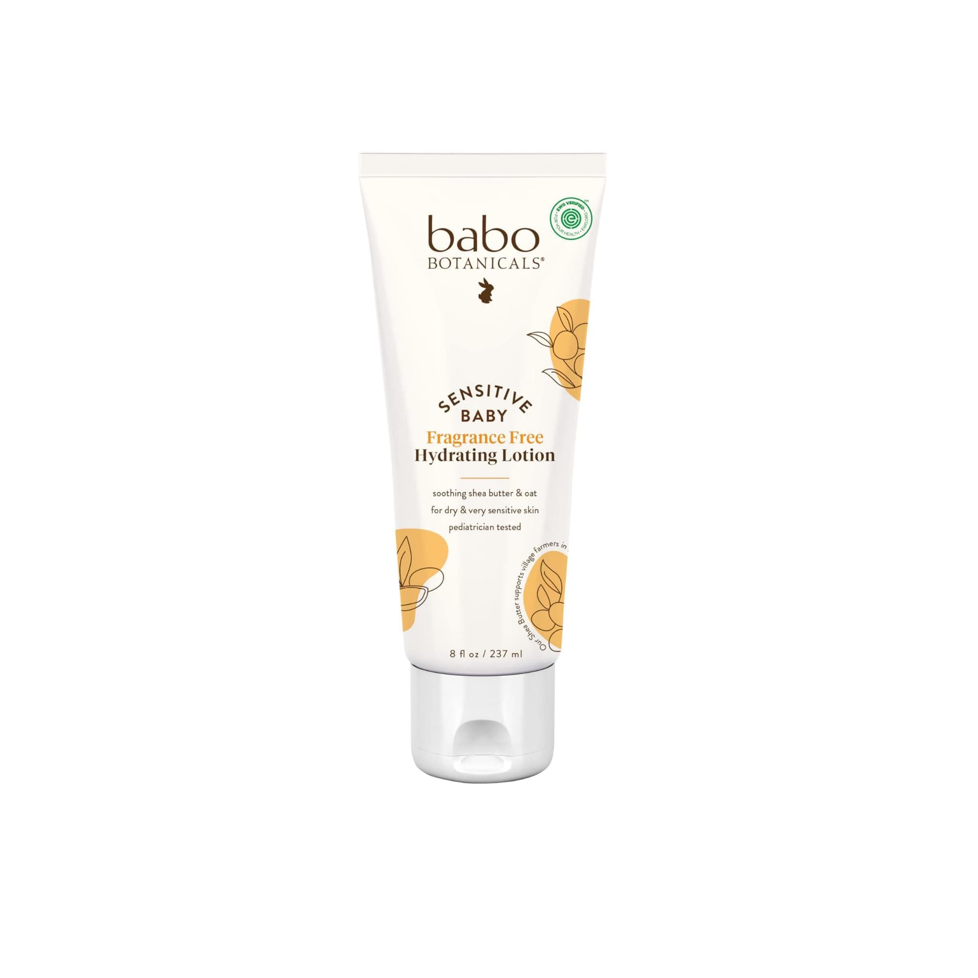 Babo Botanicals Moisturizing Baby Lotion, Fragrance Free