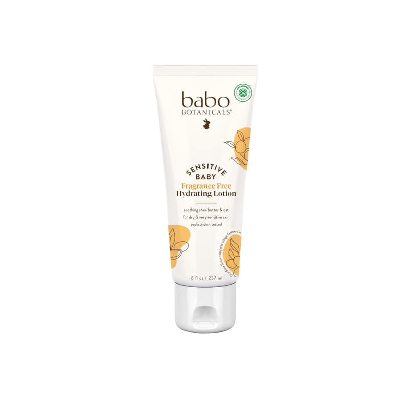 Babo Botanicals Moisturizing Baby Lotion, Fragrance Free
