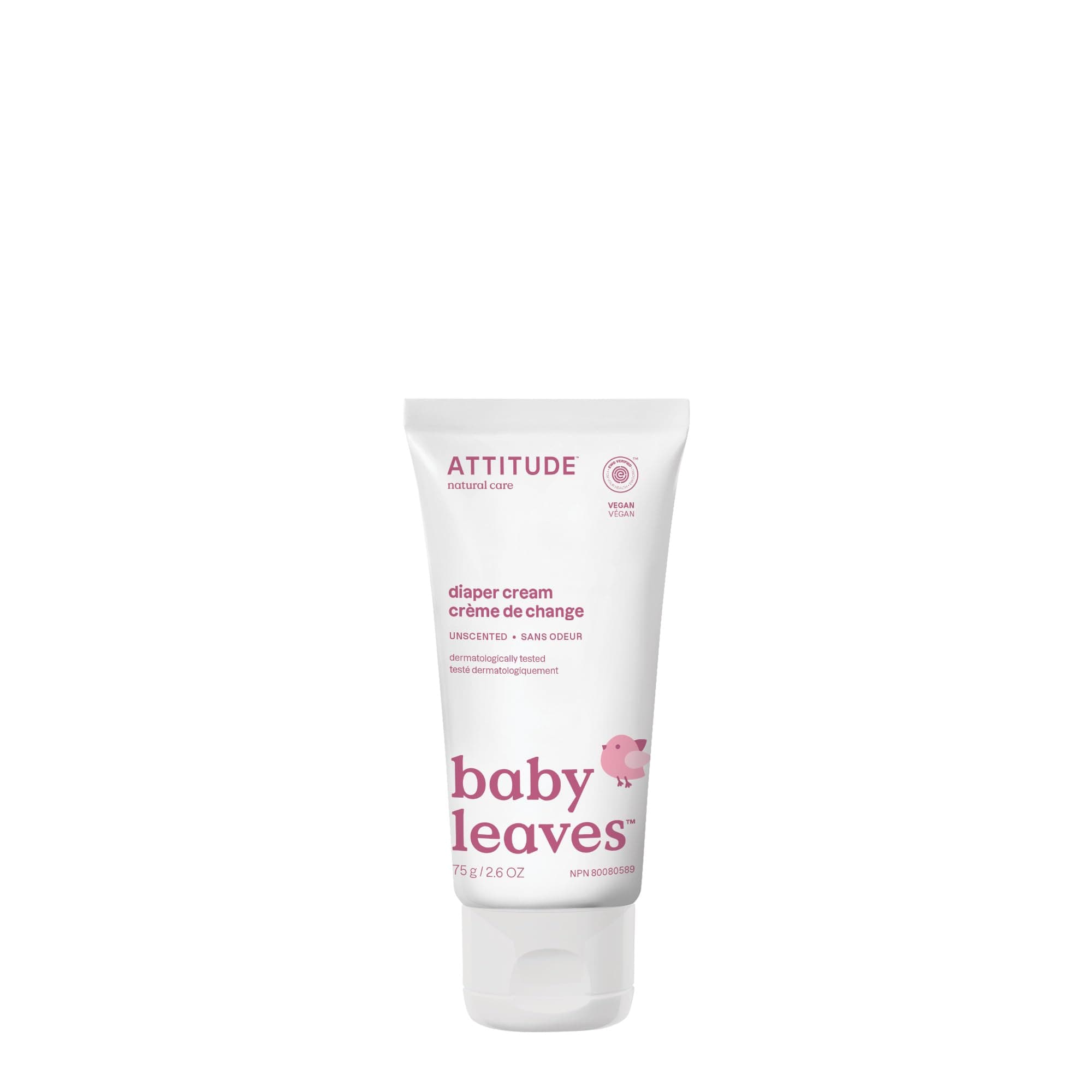 ATTITUDE Baby Diaper Cream, Zinc Oxide Formula, Unscented