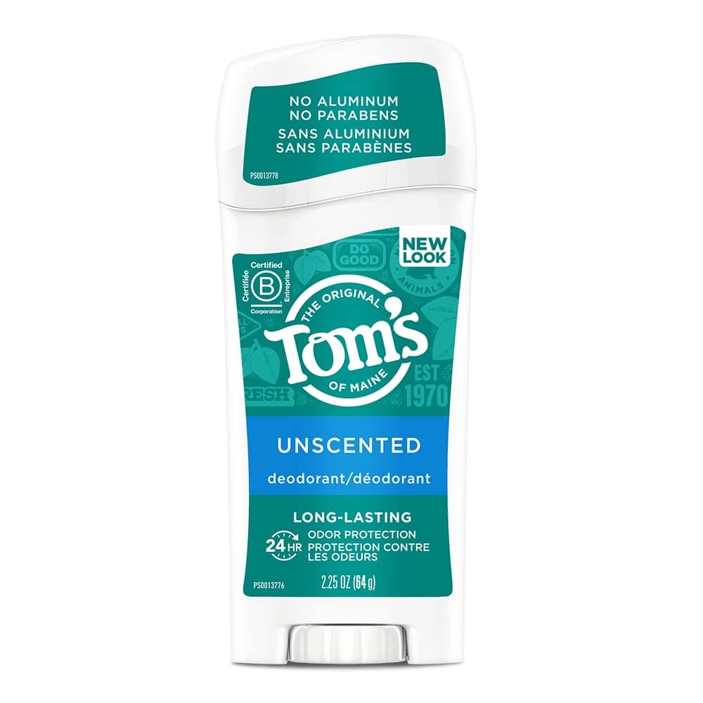Tom's of Maine Long-Lasting Deodorant Unscented