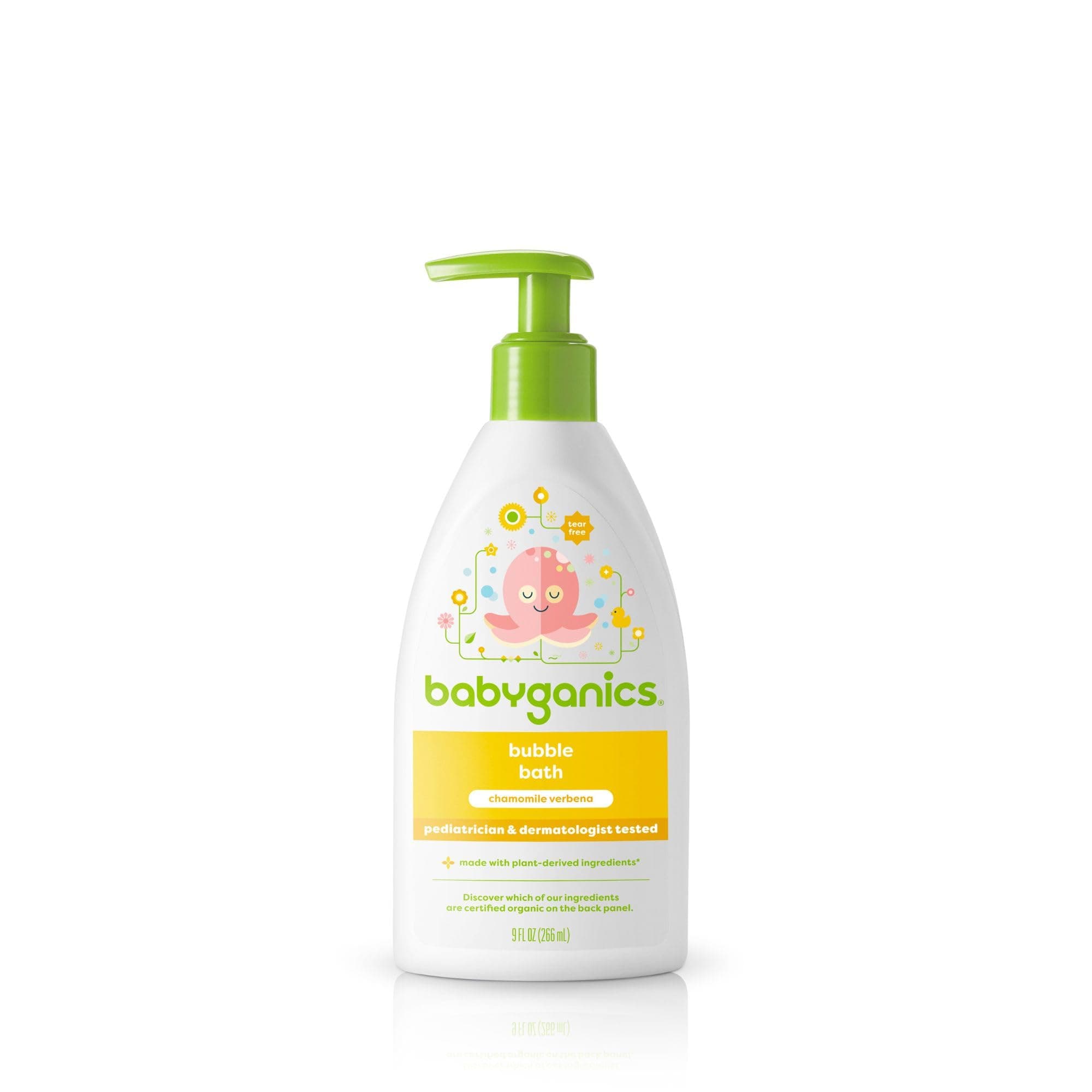 Babyganics Baby Shampoo + Body Wash, Fragrance Free