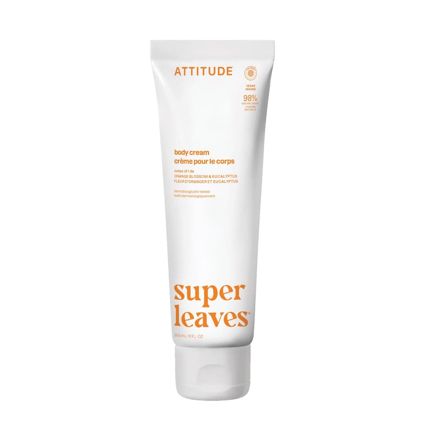ATTITUDE Body Cream, Orange Leaves, 8 oz