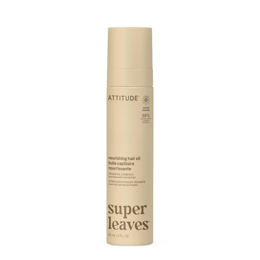 ATTITUDE Nourishing Hair Oil, Frizz Control, 100 mL