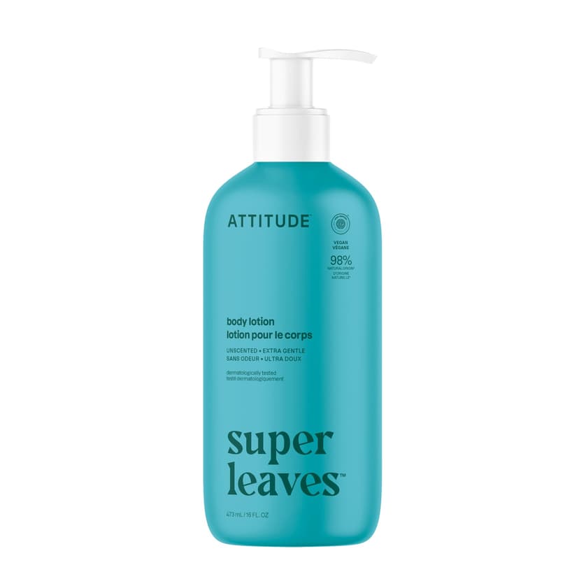 ATTITUDE Body Lotion, Unscented, 16 oz