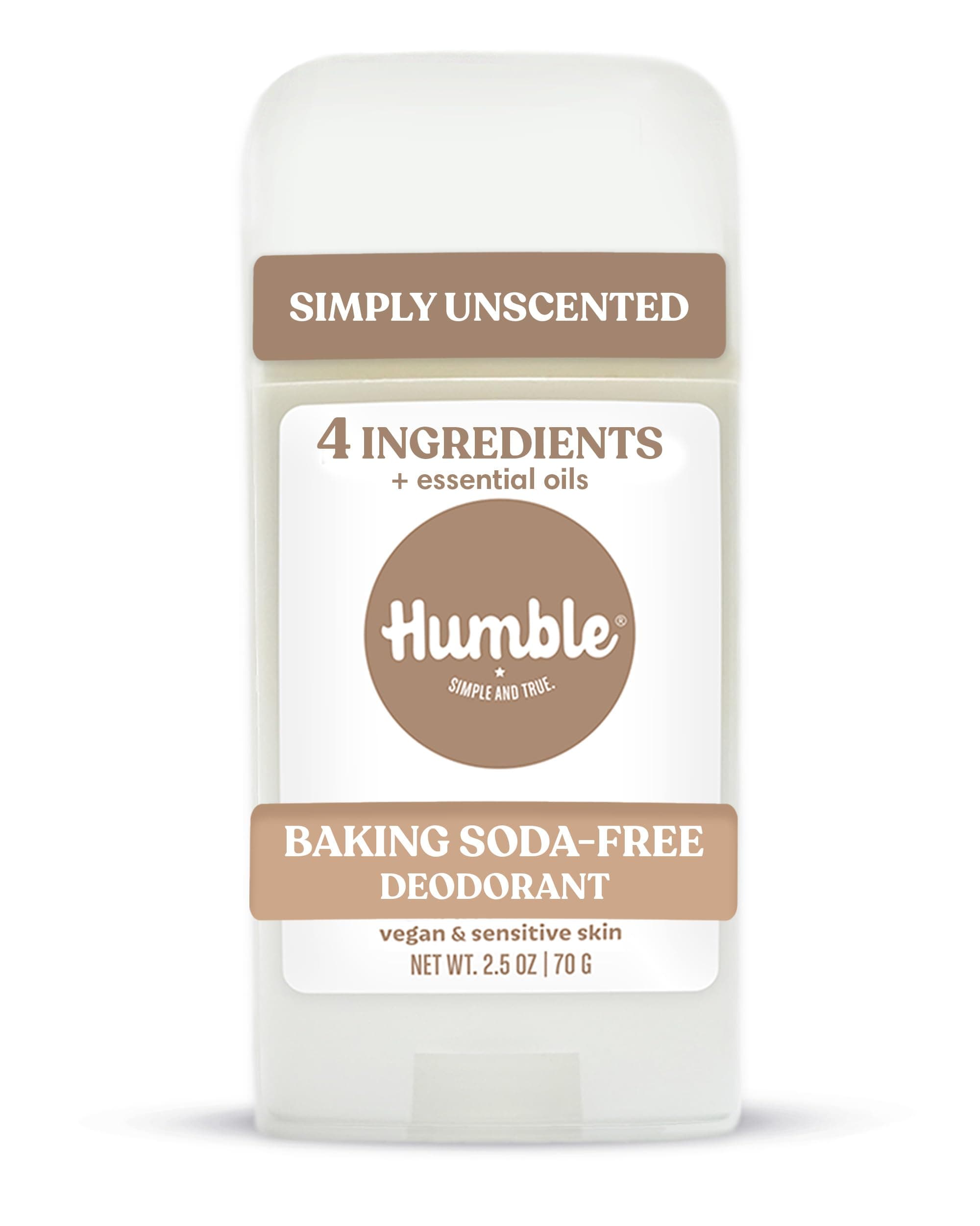 Humble Brands Organic Deodorant Unscented