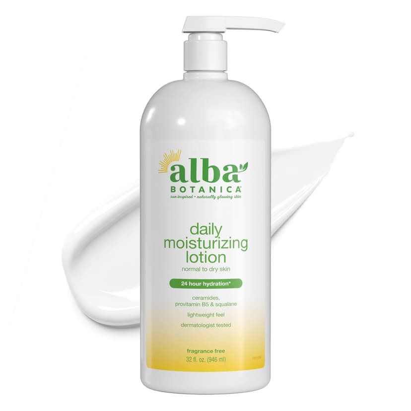 Alba Botanica Very Emollient Body Lotion, Fragrance Free