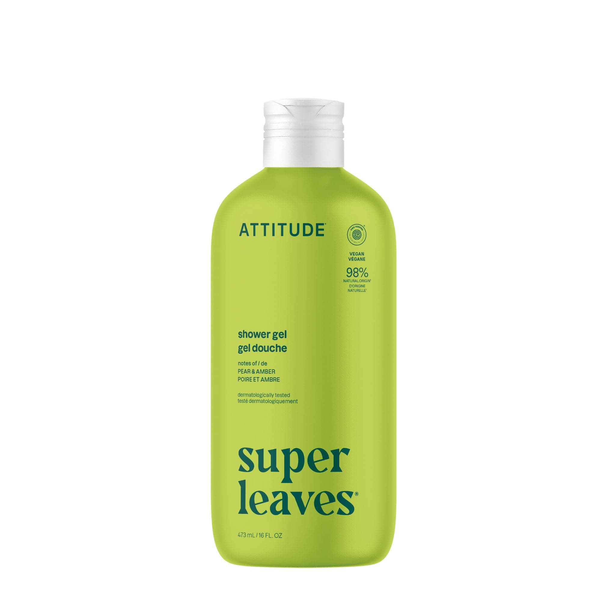 ATTITUDE Body Wash, Pear & Amber