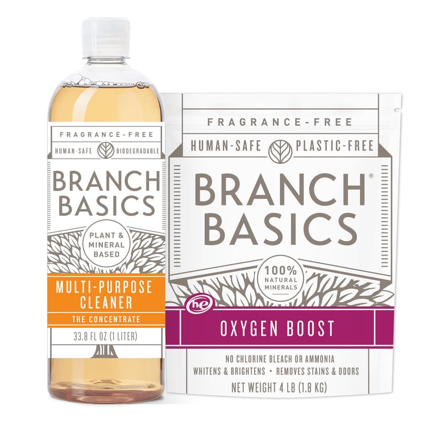 Branch Basics Concentrate + Oxygen Boost Bundle, Fragrance Free