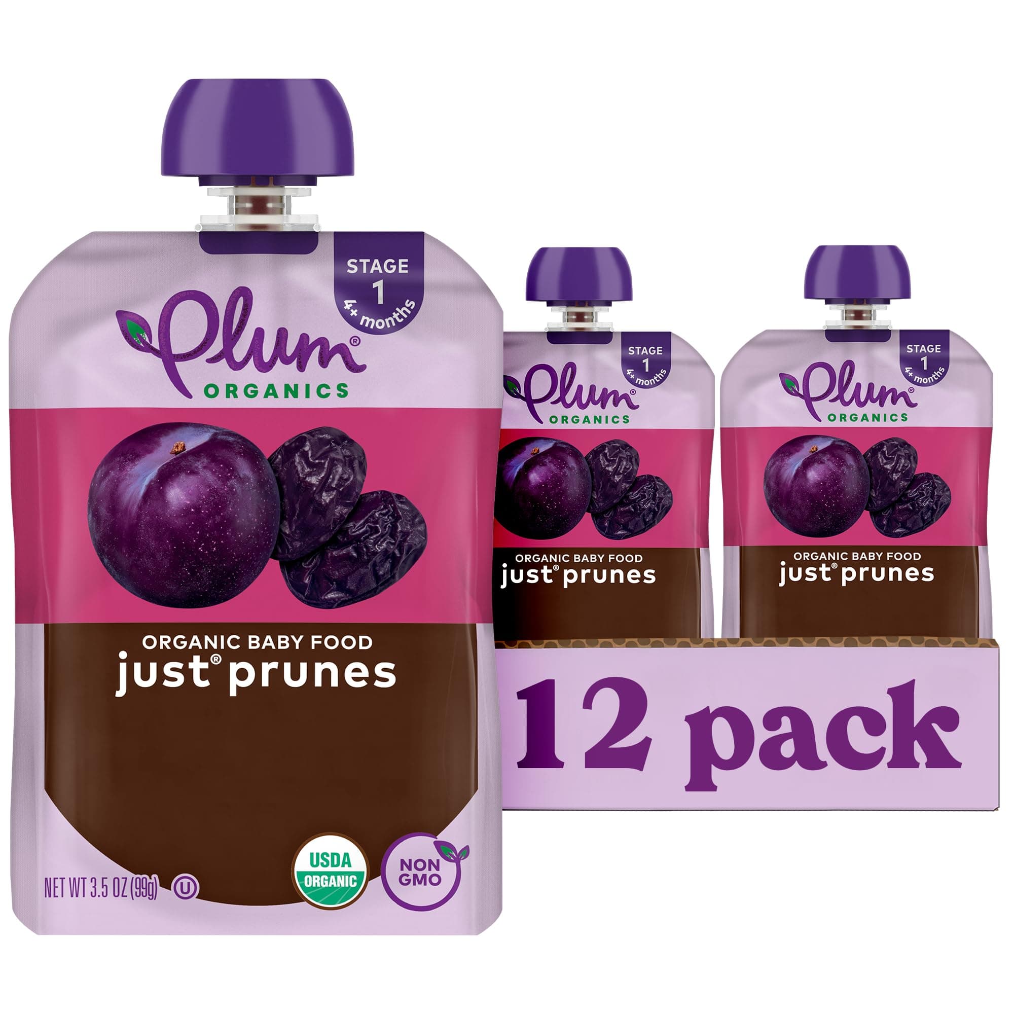 Plum Organics Just Prunes Organic Baby Food