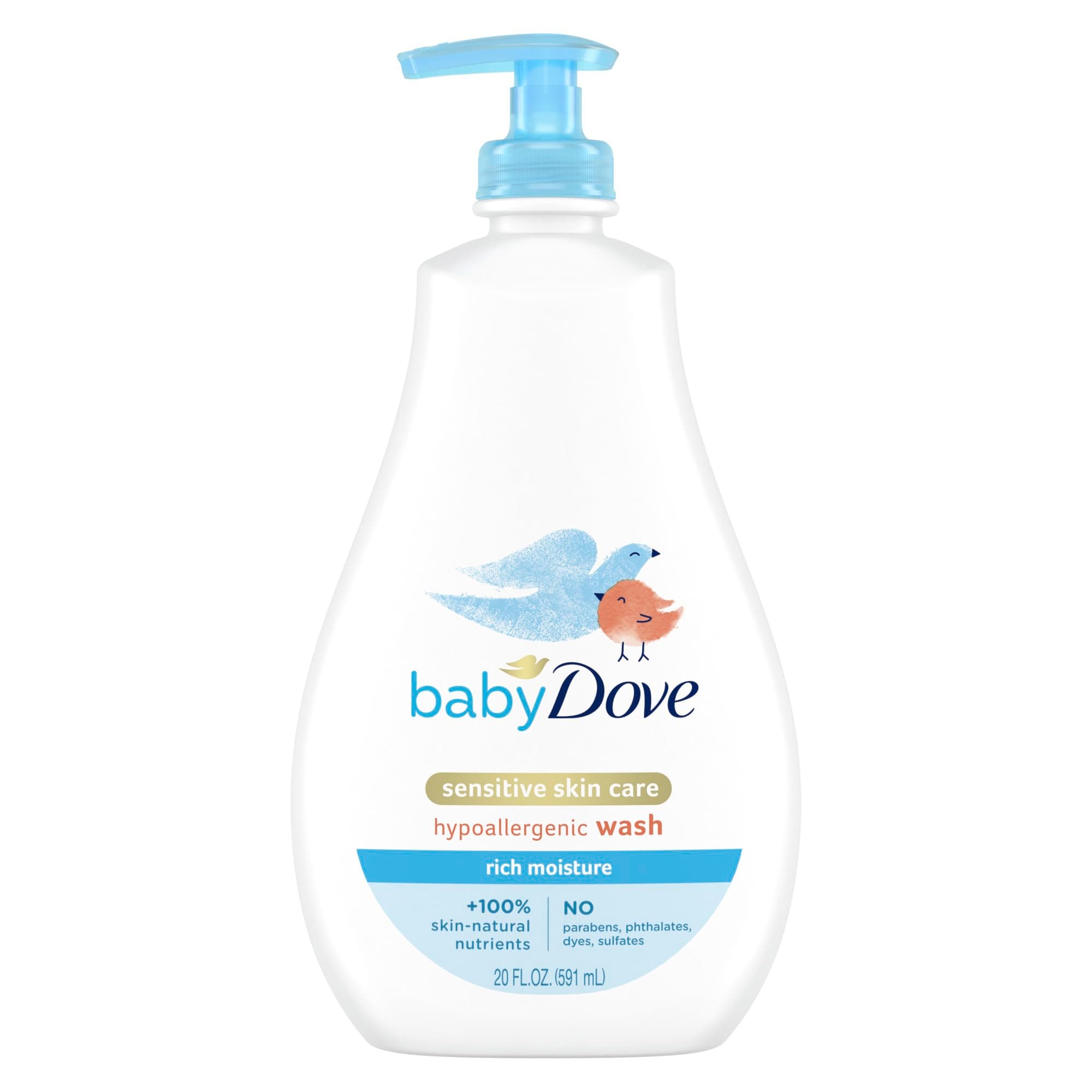 Burt's Bees Baby Bee Shampoo & Wash, Fragrance Free