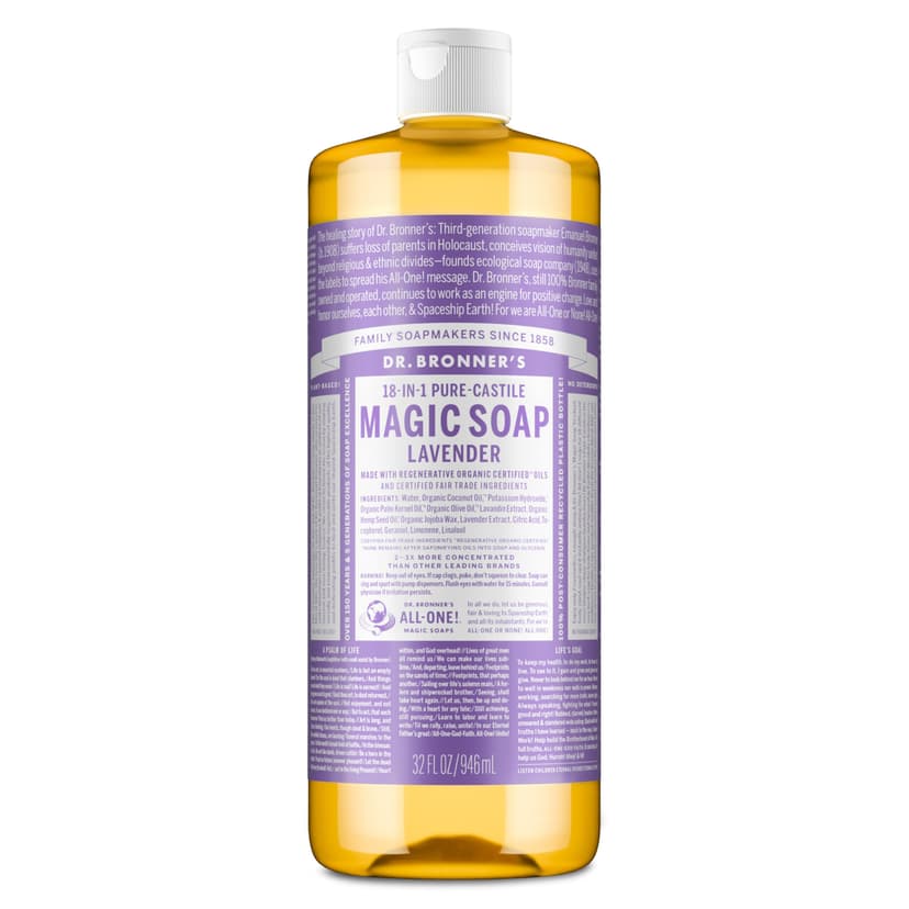 Dr. Bronner's Pure-Castile Liquid Soap, Lavender