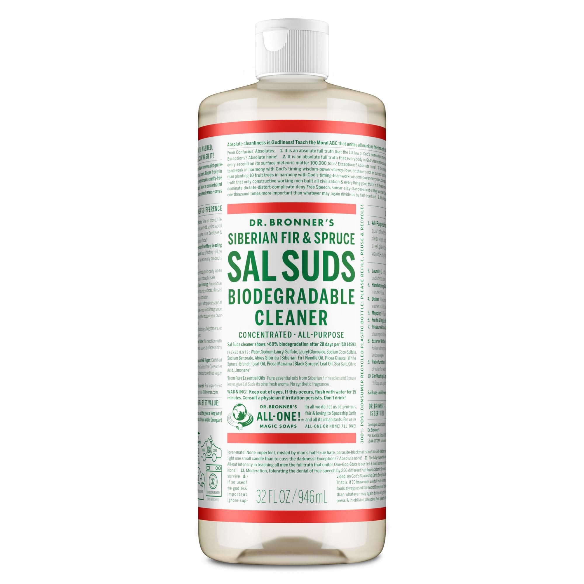 Dr. Bronner's Sal Suds Biodegradable Cleaner