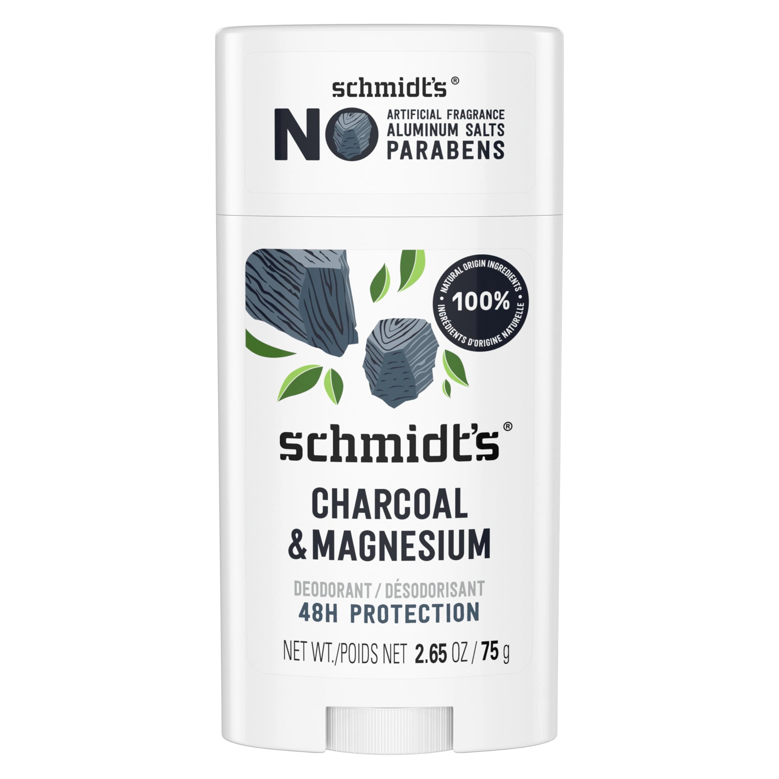 Schmidt's Natural Deodorant Charcoal + Magnesium