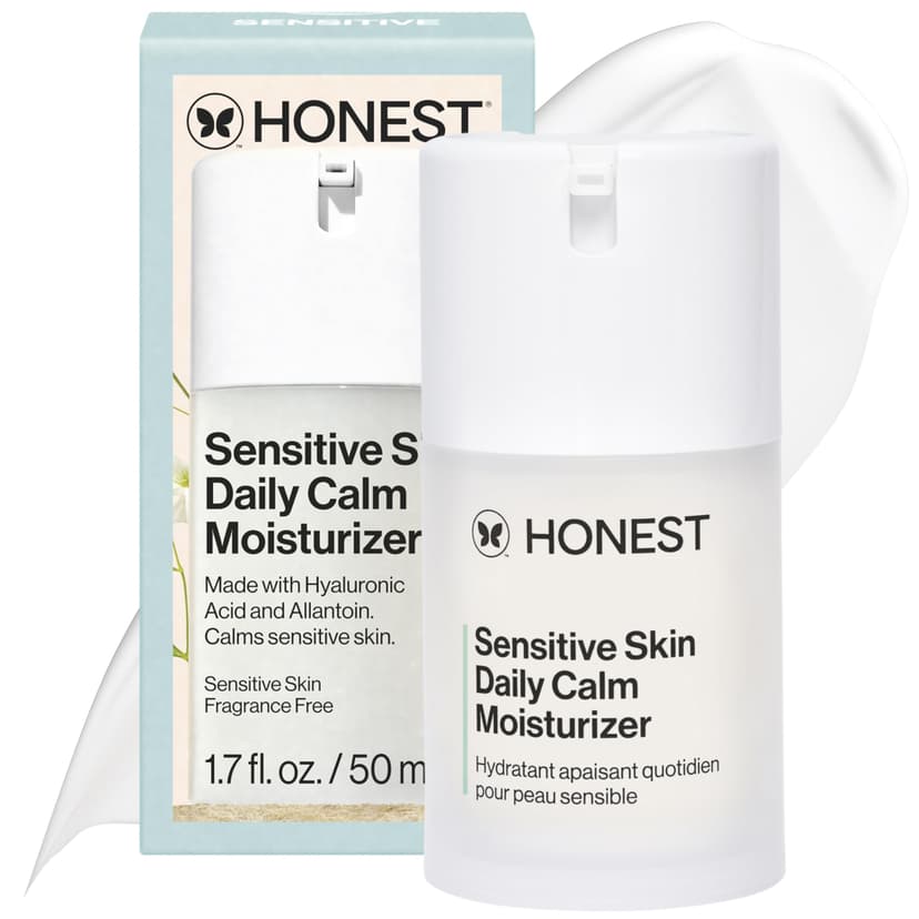 Honest Beauty Sensitive Skin Daily Calm Lightweight Moisturizer, 1.7 oz