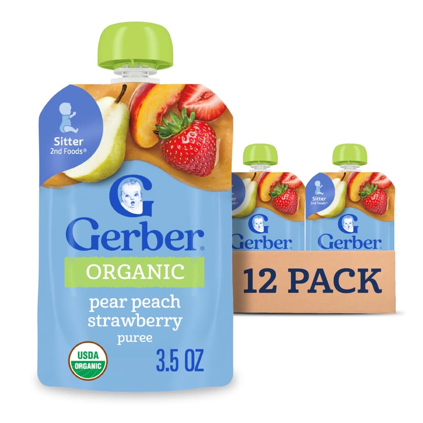 Earth's Best Organic Baby Food, Apple Strawberry