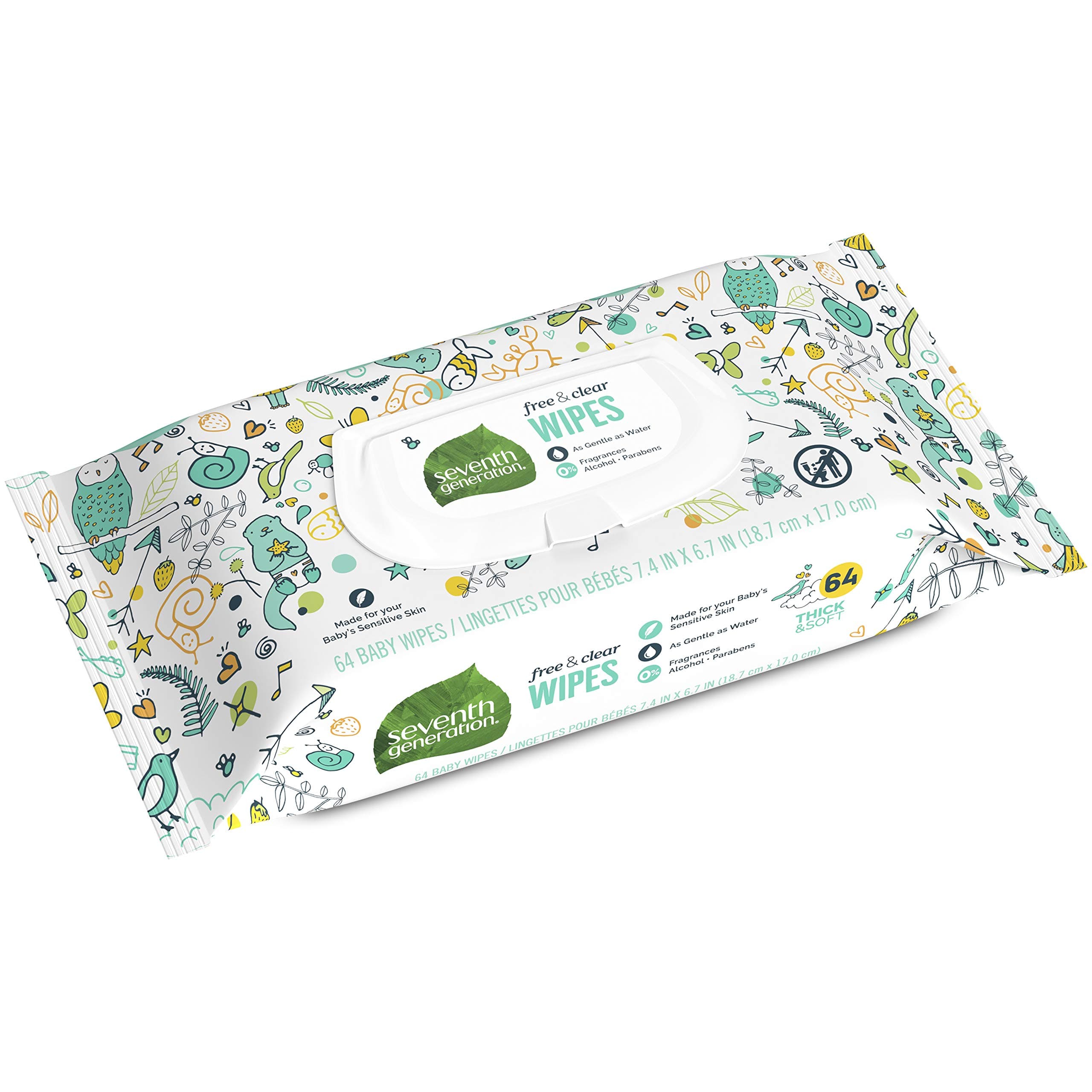 Seventh Generation Free & Clear Baby Wipes
