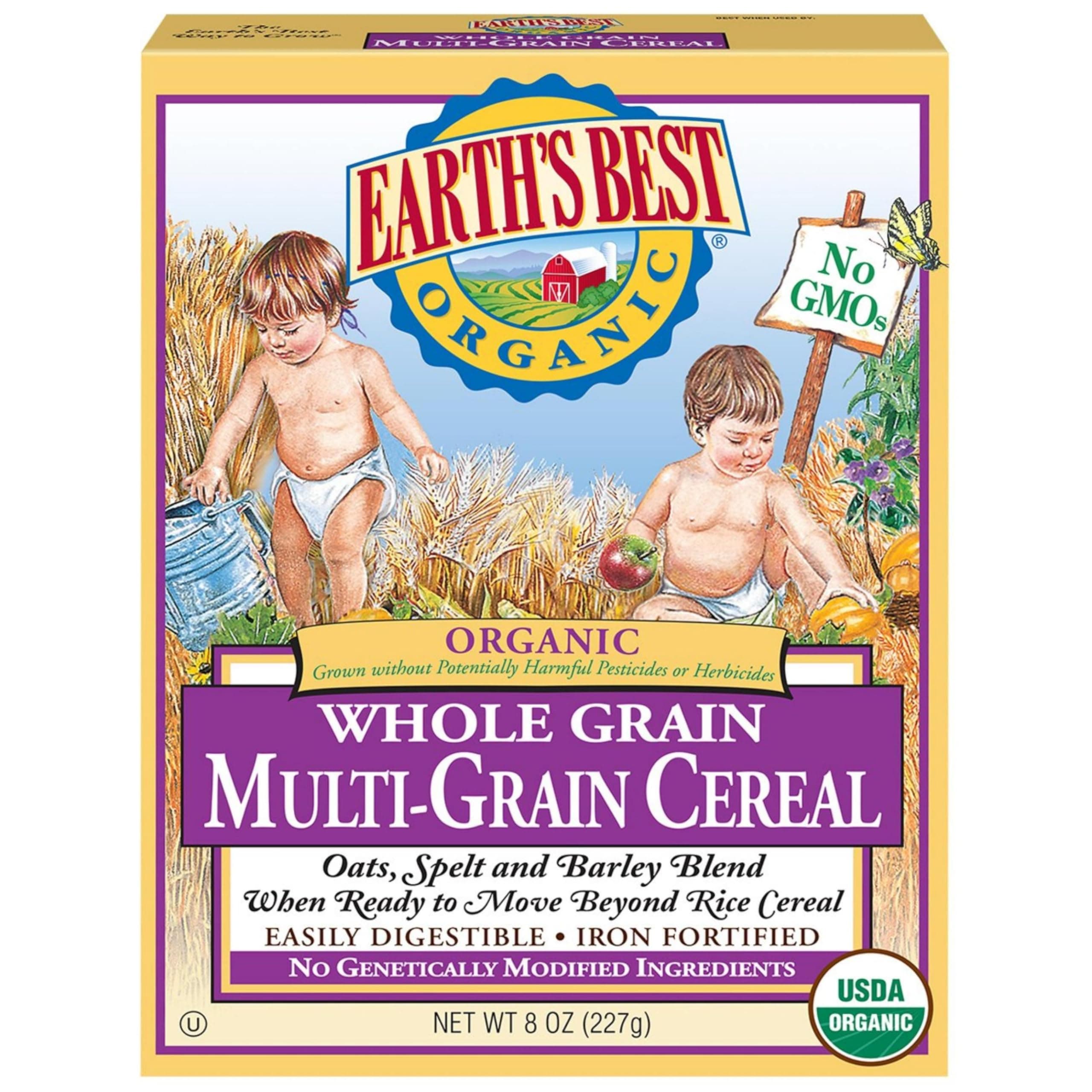 Earth's Best Organic Whole Grain Multi Grain Cereal