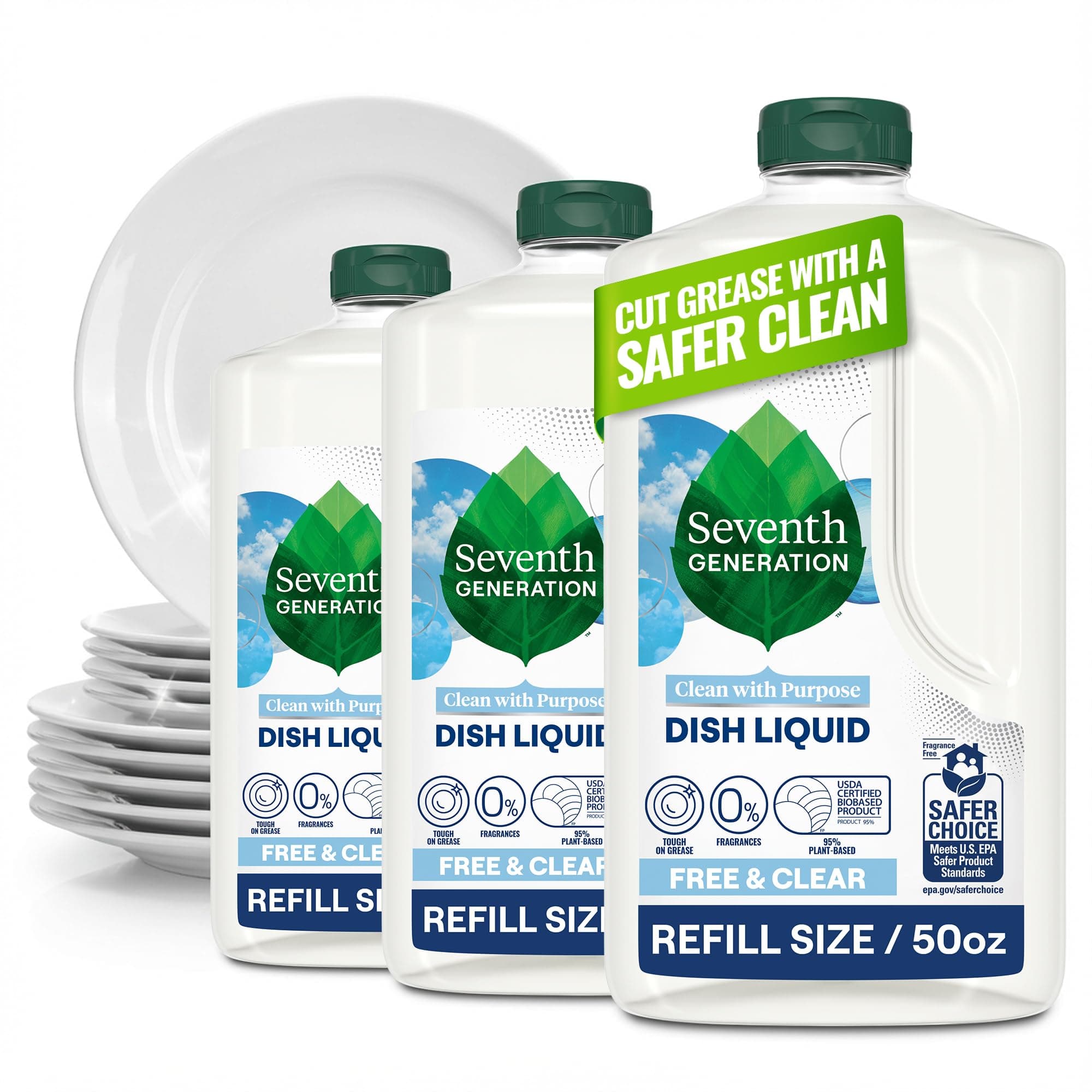 Seventh Generation Free & Clear Dish Liquid