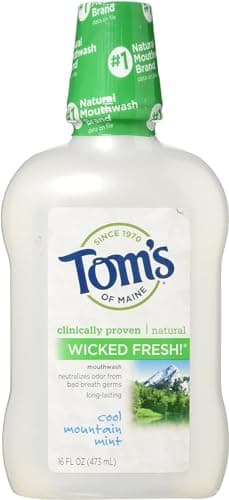 Tom's of Maine Wicked Fresh Mouthwash Cool Mountain Mint
