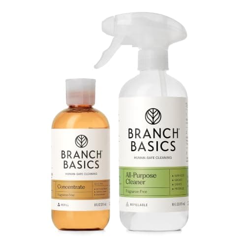 Branch Basics All-Purpose Cleaning Kit (8 oz Concentrate + Refillable Bottle)