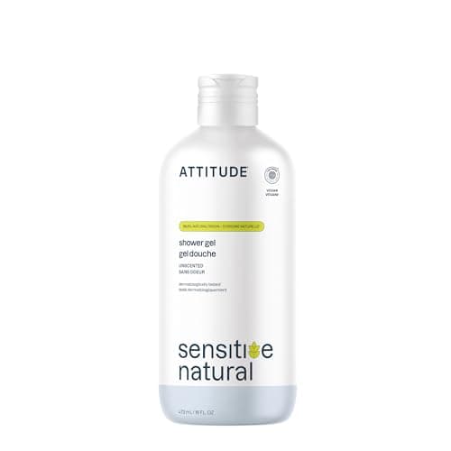ATTITUDE Body Wash for Sensitive Skin Unscented EWG Verified