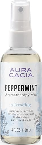 Aura Cacia Room and Body Mist, Refreshing Peppermint, 4 oz