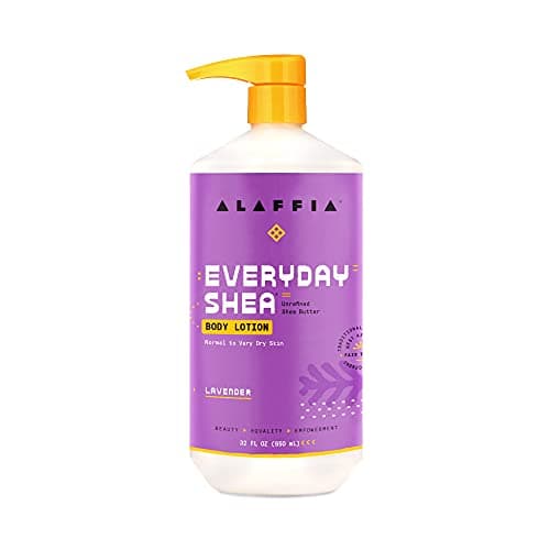 Alaffia Everyday Shea Body Lotion - Lavender, 32 Fl Oz