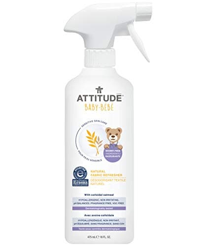 ATTITUDE Sensitive Skin Natural Baby Fabric Refresher, Fragrance Free