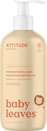 ATTITUDE Baby 2-in-1 Shampoo and Body Wash Pear Nectar