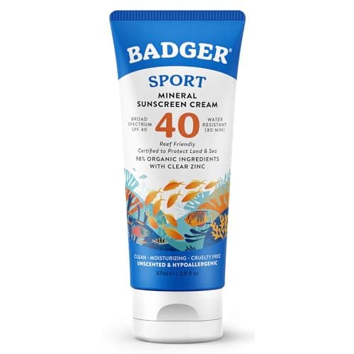 Badger Sport Mineral Sunscreen Cream SPF 40
