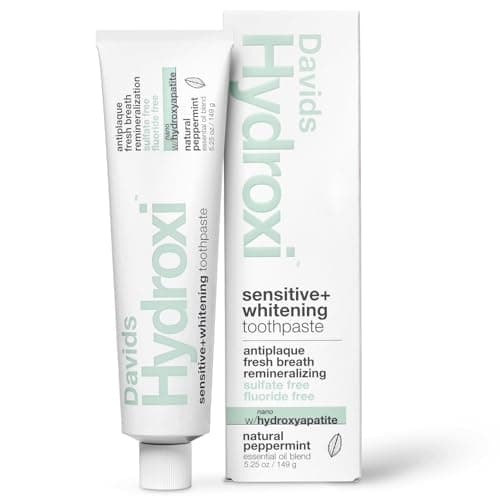 Davids Natural Toothpaste Sensitive+Whitening