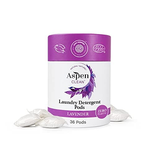 AspenClean Laundry Detergent Pods, Lavender