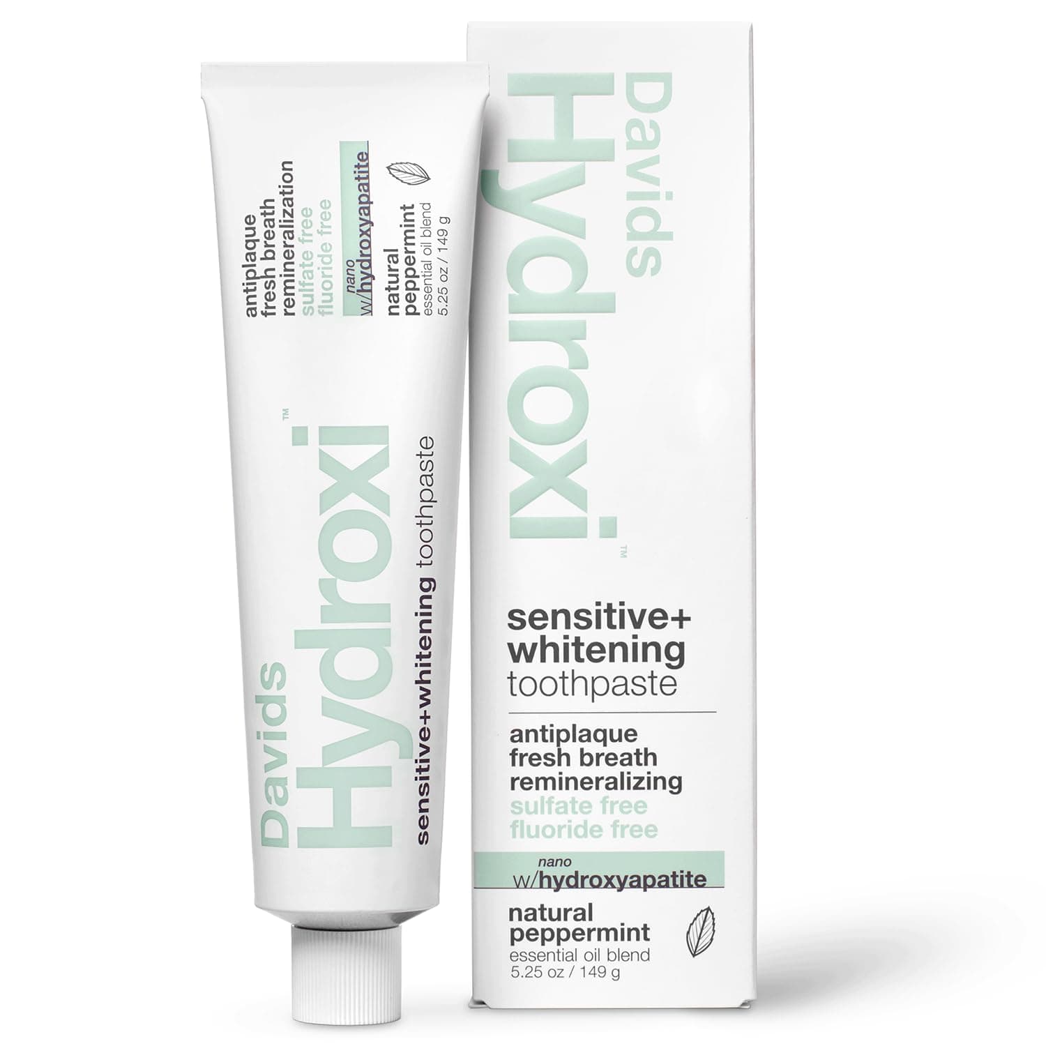 Davids Natural Toothpaste Sensitive+Whitening