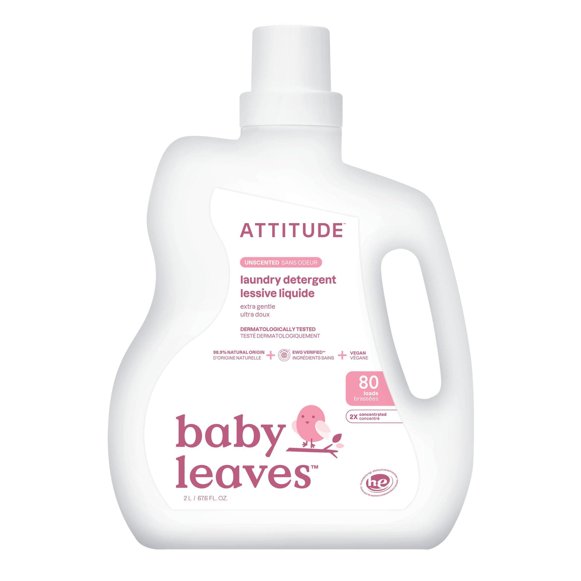 ATTITUDE Baby Laundry Detergent