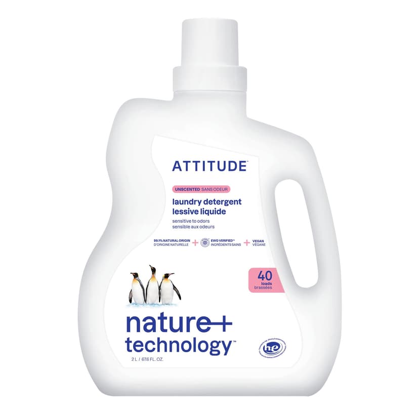 ATTITUDE Free and Clear Liquid Laundry Detergent