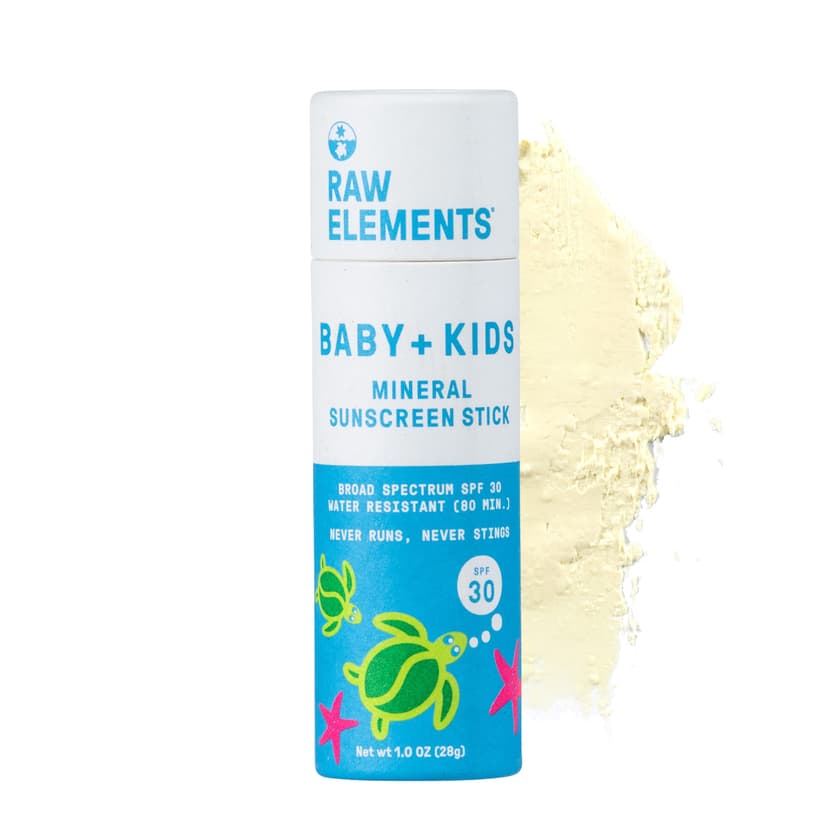 Raw Elements Kids Sunscreen Stick, SPF 30