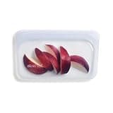 Stasher Premium Reusable Silicone Food Storage Snack Bag, Clear, 12 oz